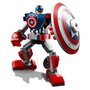 LEGO Marvel Avengers 76168 L&rsquo;armure robot de Captain America 