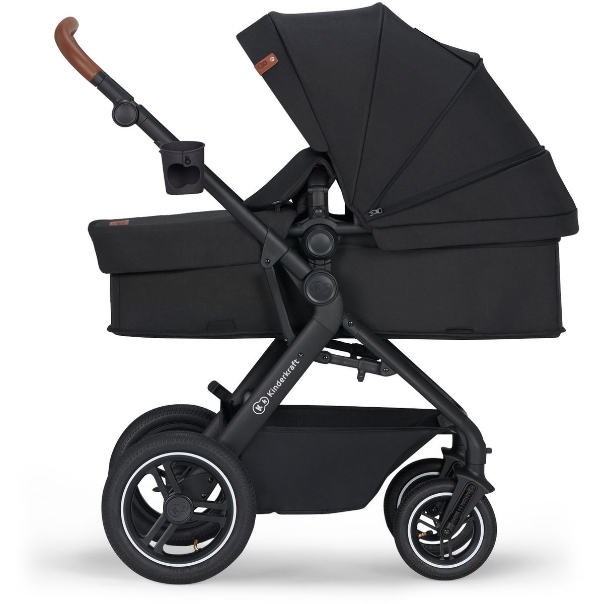KINDERKRAFT Poussette B-TOUR 3en1 Mink Pro