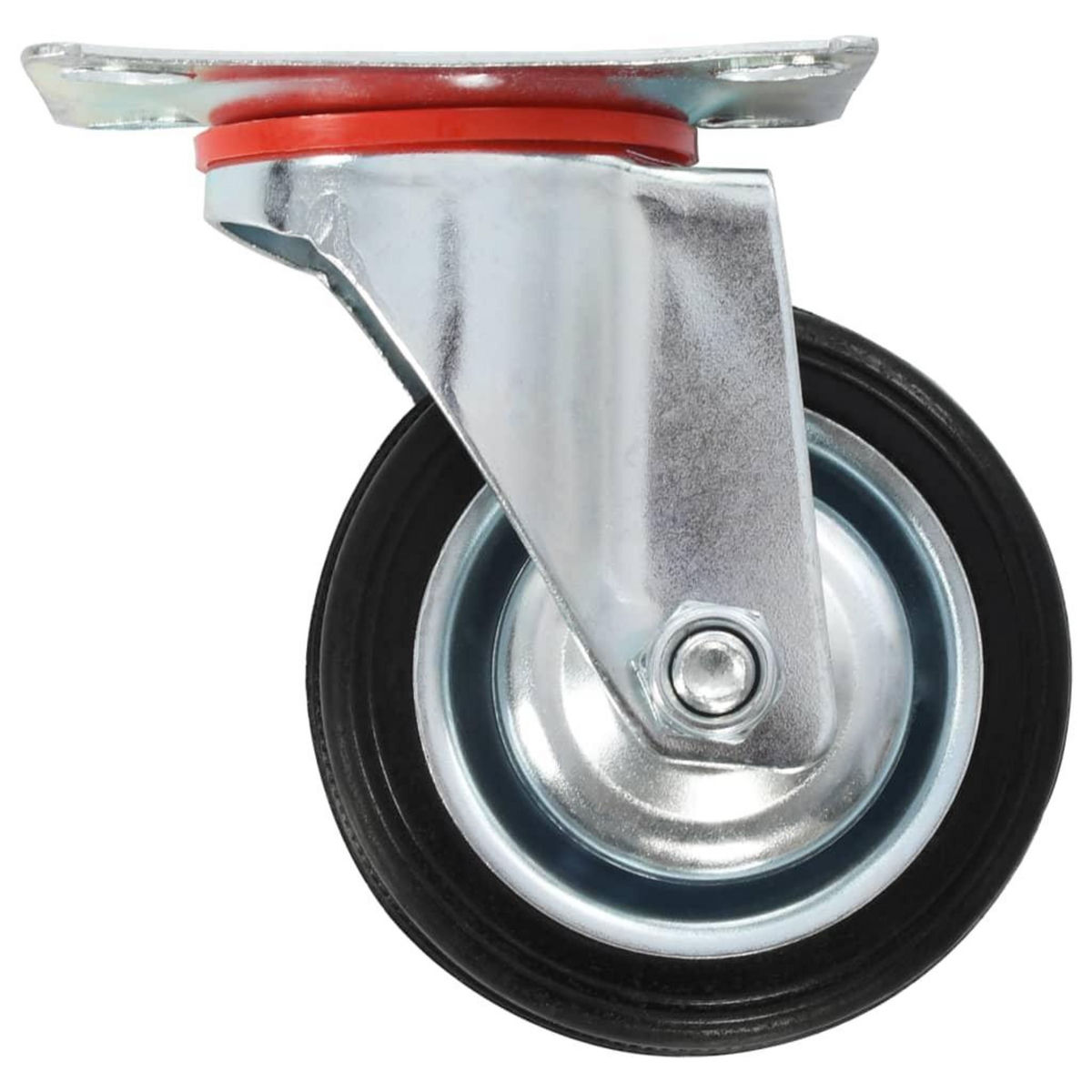 VIDAXL 24 pcs Roulettes pivotantes 75 mm