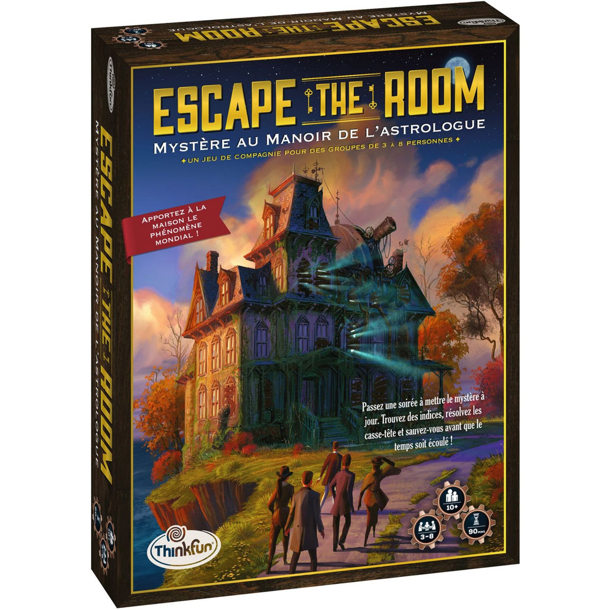 RAVENSBURGER Jeu Escape the Room - Mystère au Manoir de l'astrologue
