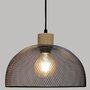  Lampe Suspension Design  Sam  30cm Noir