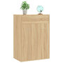 Voir la diapositive 5 : VIDAXL Armoire a chaussures Chene sonoma 60x35x84 cm Bois d'ingenierie