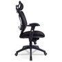 Voir la diapositive 3 : Paris Prix Fauteuil de Bureau Design  Tizera  118cm Noir