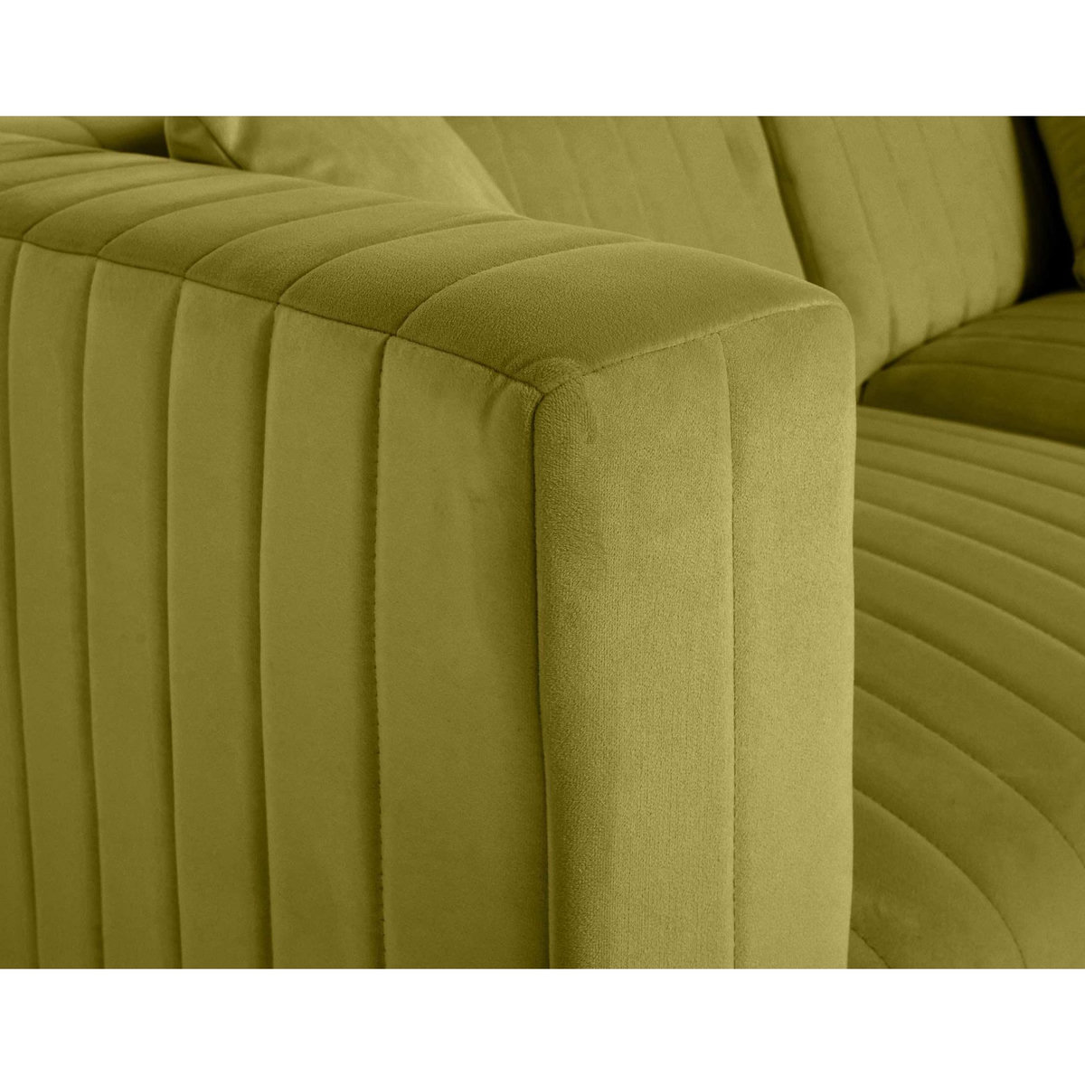 LISA DESIGN Nova - canapé modulable d'angle droit - 5 places - en velours