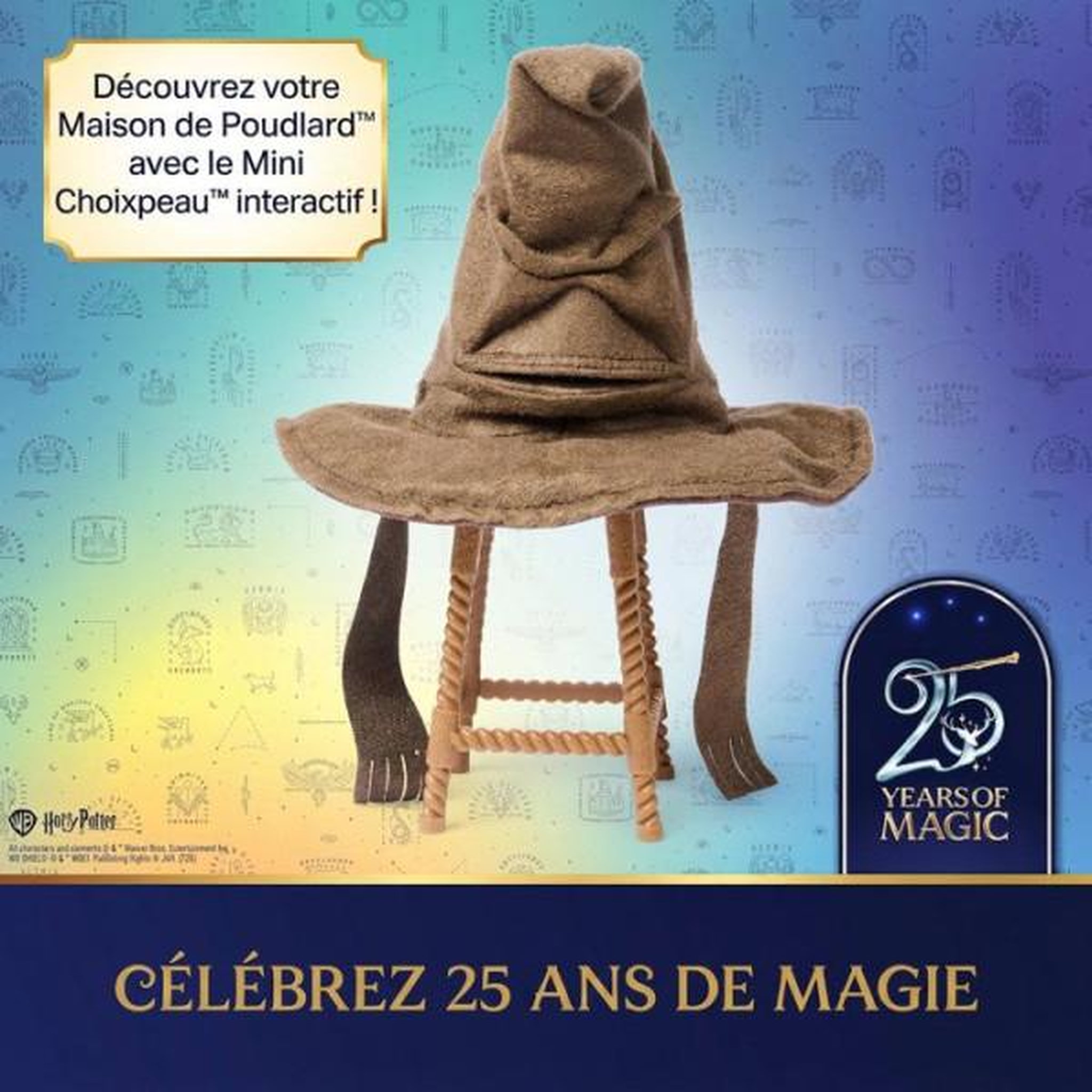 Voir la diapositive 2 : SPIN MASTER Mini Choixpeau Magique Interactif Wizarding World - Sons et Phrases - SPIN MASTER - A partir de 6 ans