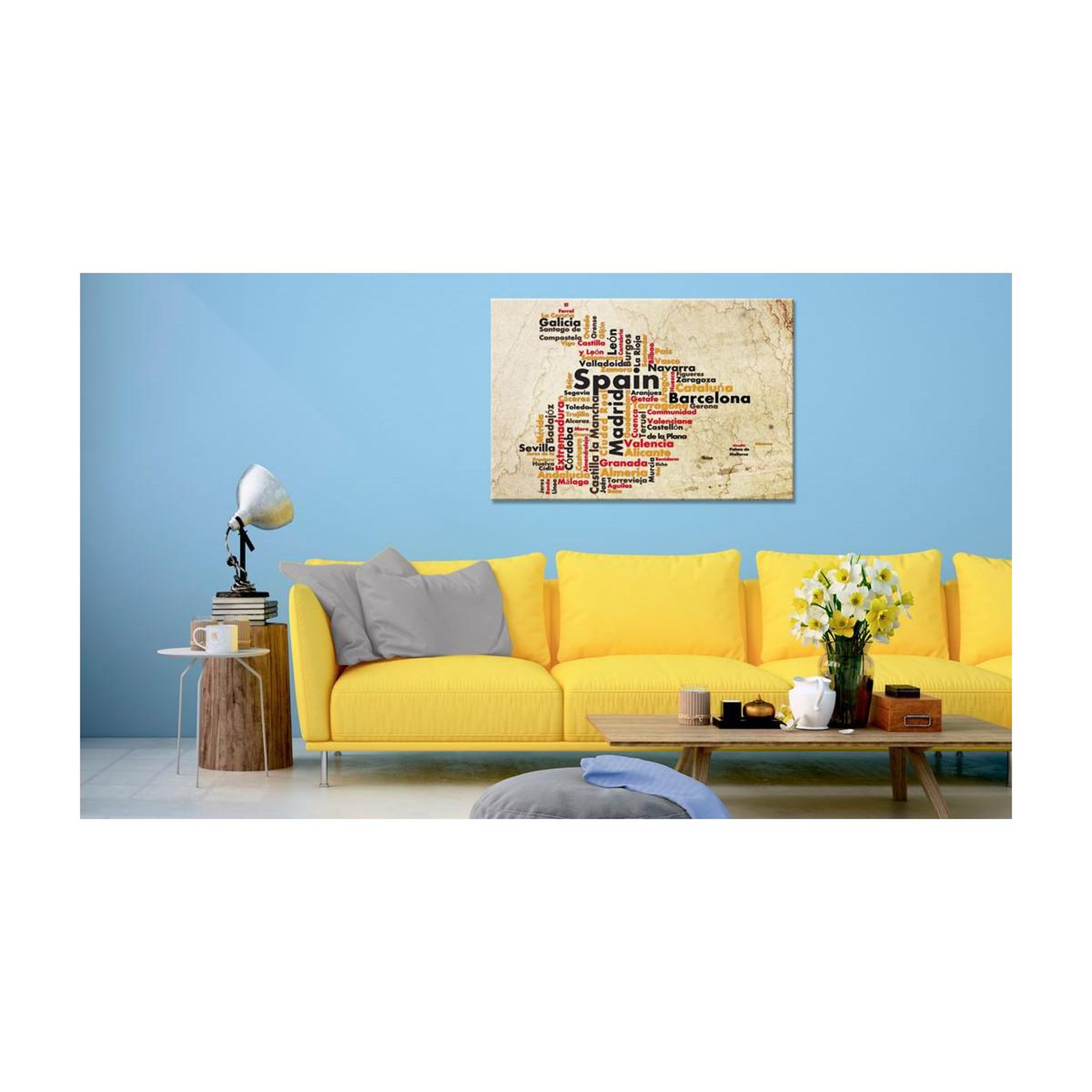 Voir la diapositive 2 : Paris Prix Tableau imprimé  spanish cities es