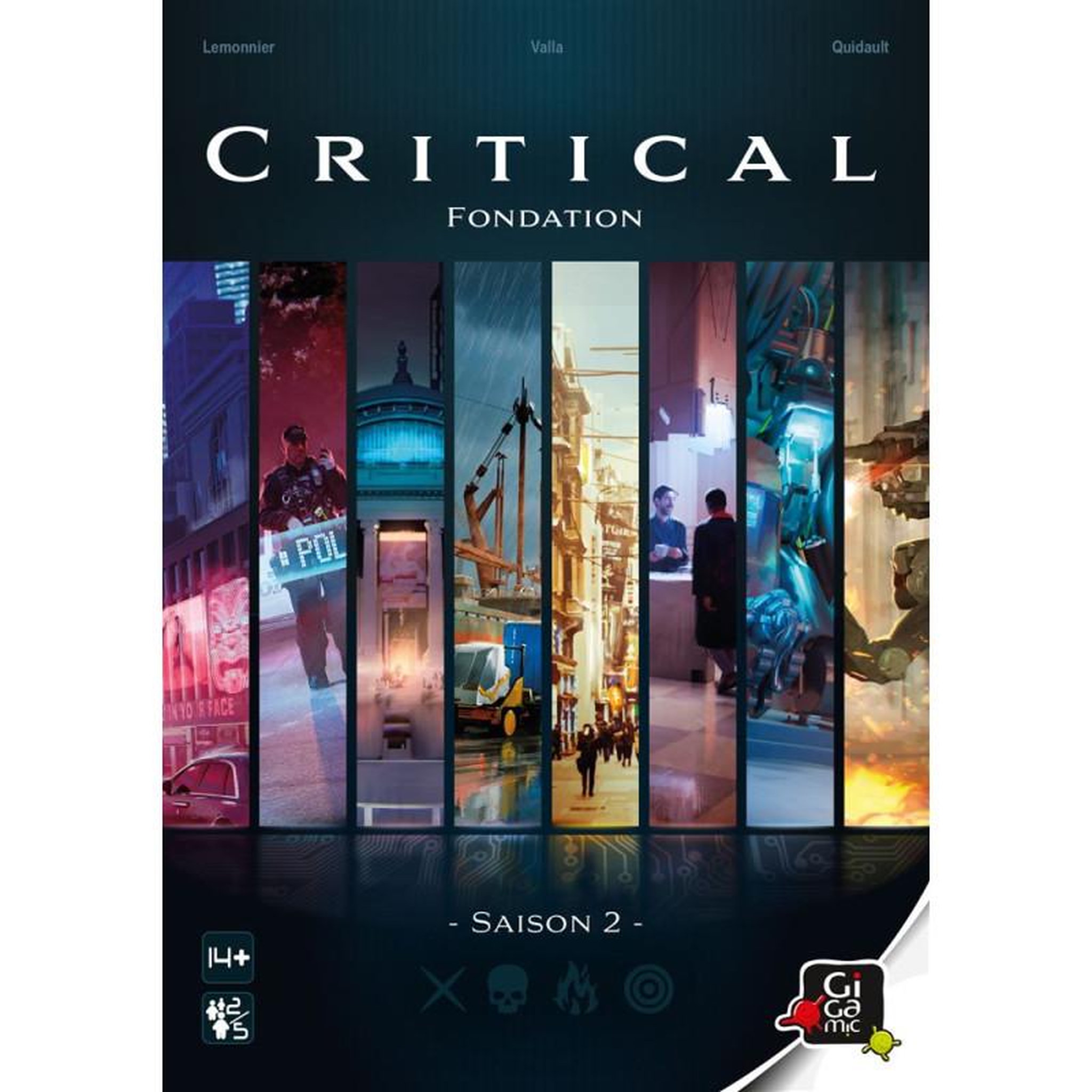 Gigamic Jeu d enquête Gigamic Critical Fondation Saison 2