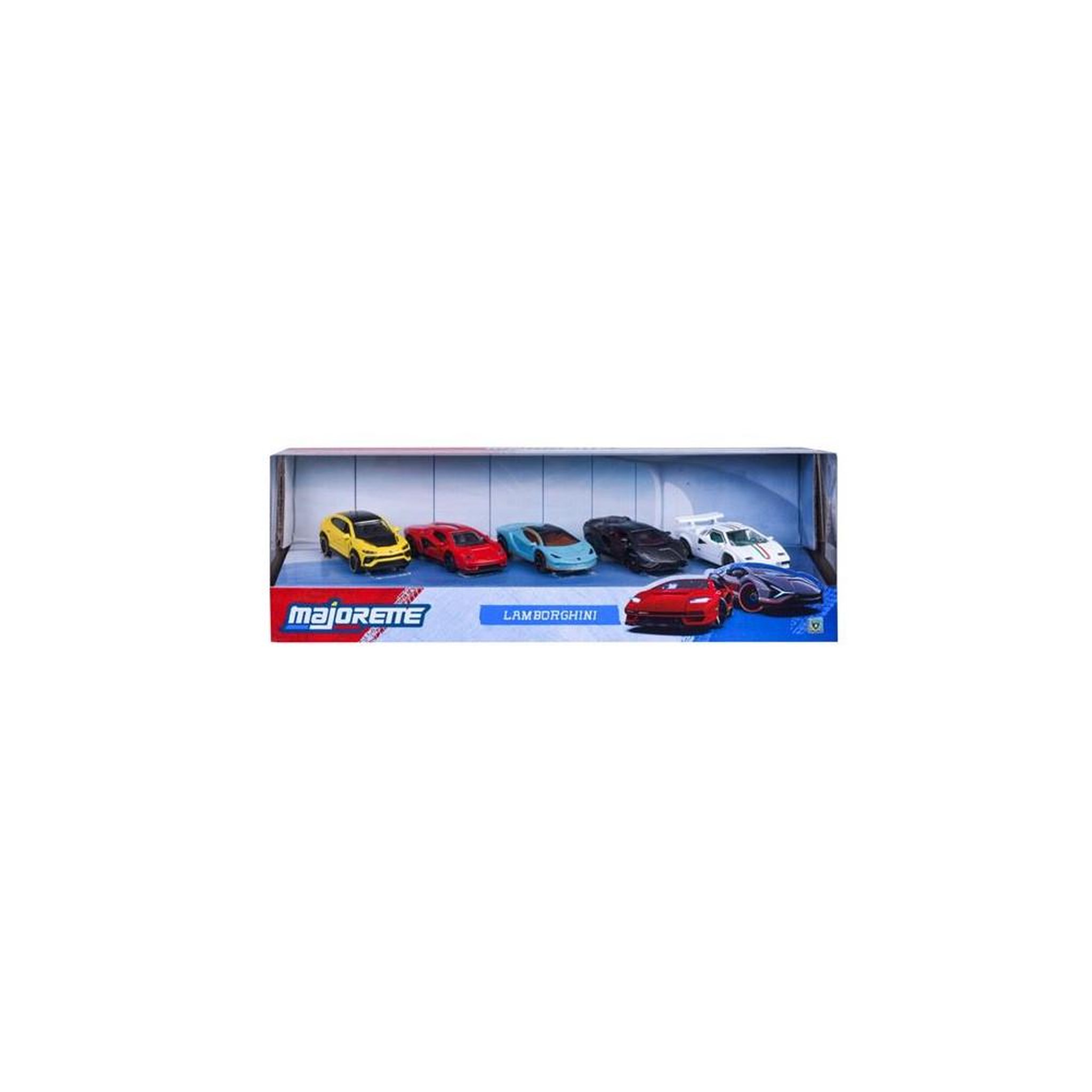 Majorette Coffret de 5 voitures Majorette Lamborghini