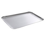 Paris Prix Lot de 3 Plateaux en Carton  Rectangle  28x42cm Argent