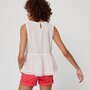 IN EXTENSO Top blanc broderie femme