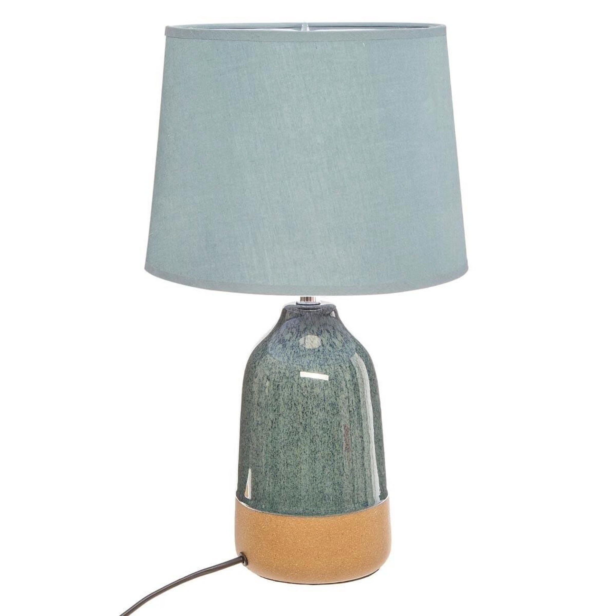 Voir la diapositive 1 : ATMOSPHERA Lampe à Poser Design  Carma  43cm Bleu