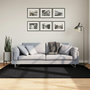 Voir la diapositive 1 : VIDAXL Tapis OVIEDO a poils courts noir 140x200 cm