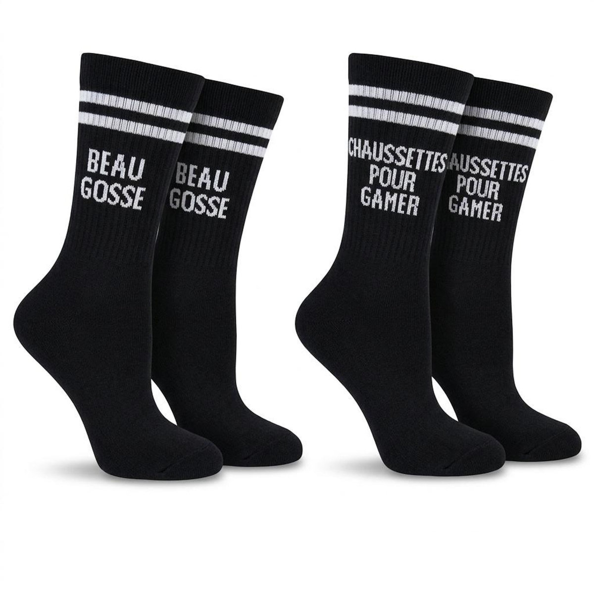 OZABI OZABI Chaussettes Homme Message Humoristiques Pack de 4 Paires