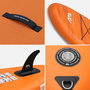 Voir la diapositive 5 : Aqua Marina Stand Up Paddle Gonflable - Fusion 10'10  - 15cm d'épaisseur - Pack stand up paddle gonflable (SUP) avec pompe haute pression. pagaie. leash et sac de rangement inclus