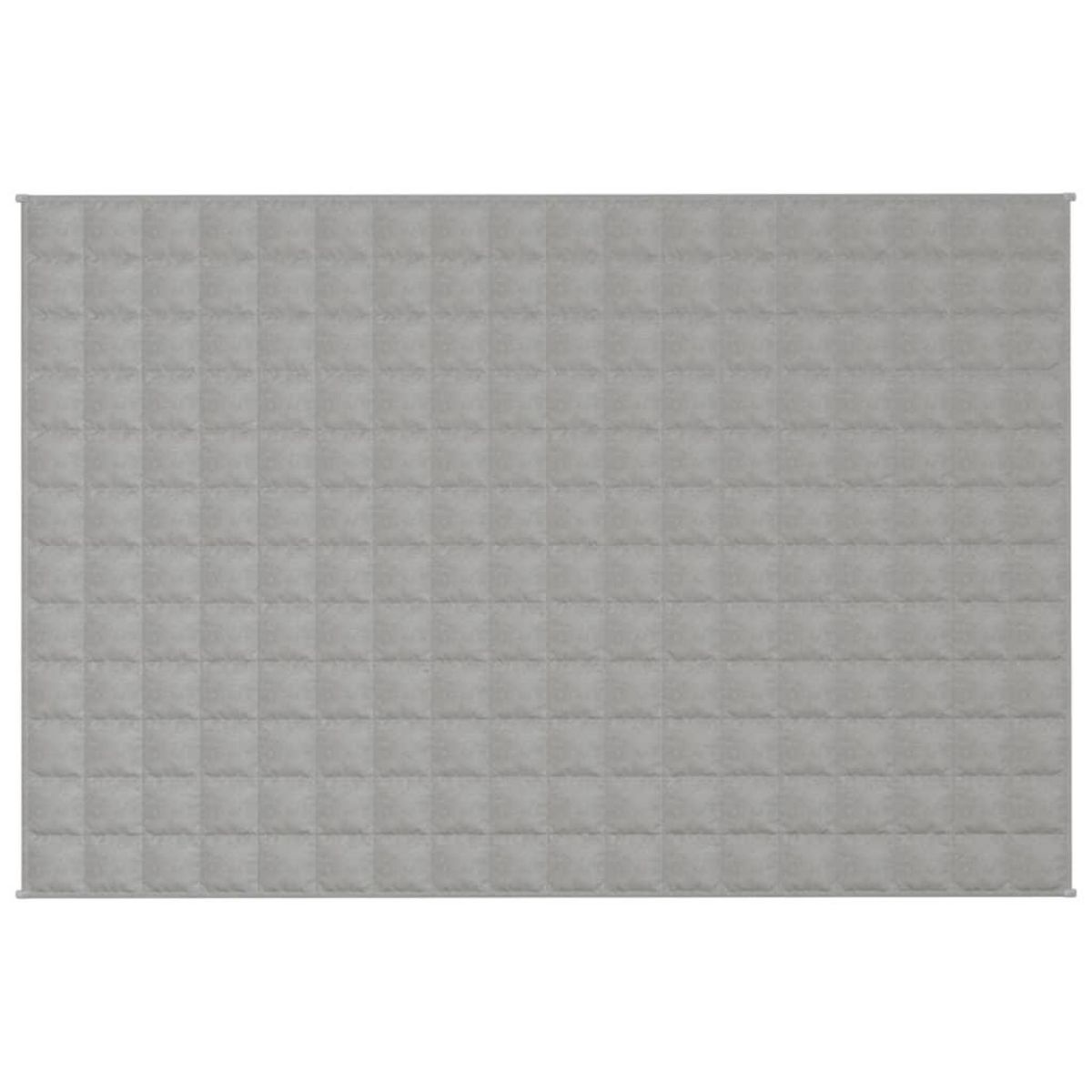 VIDAXL Couverture lestee Gris 122x183 cm 9 kg Tissu