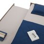 IDIMEX Lit gigogne LORENA 1 place tiroir lit simple fonctionnel pour enfant 90 x 190 cm en  pin massif lasuré taupe