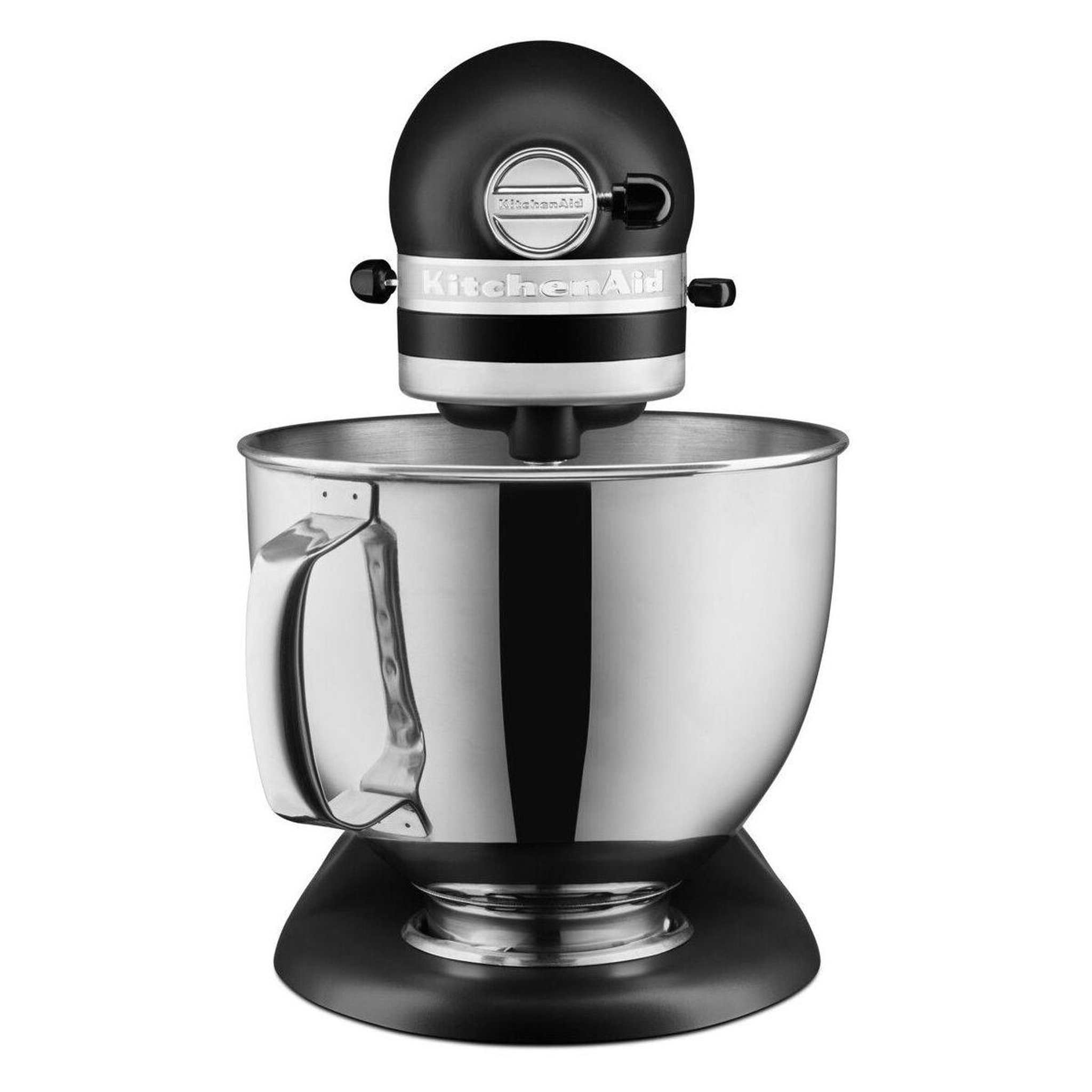 Voir la diapositive 4 : KitchenAid Robot pâtissier 5KSM125EBM Artisan, Noir, 4,8 L, bol avec poignée, 300 watts