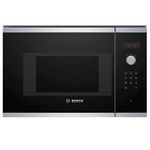 BOSCH Micro-ondes solo 20l 800w encastrable inox - BFL523MS1F