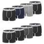 Voir la diapositive 1 : SERGE BLANCO Lot de 8 boxers homme en coton