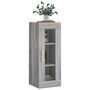 Voir la diapositive 4 : VIDAXL Armoire murale sonoma gris 34,5x34x90 cm