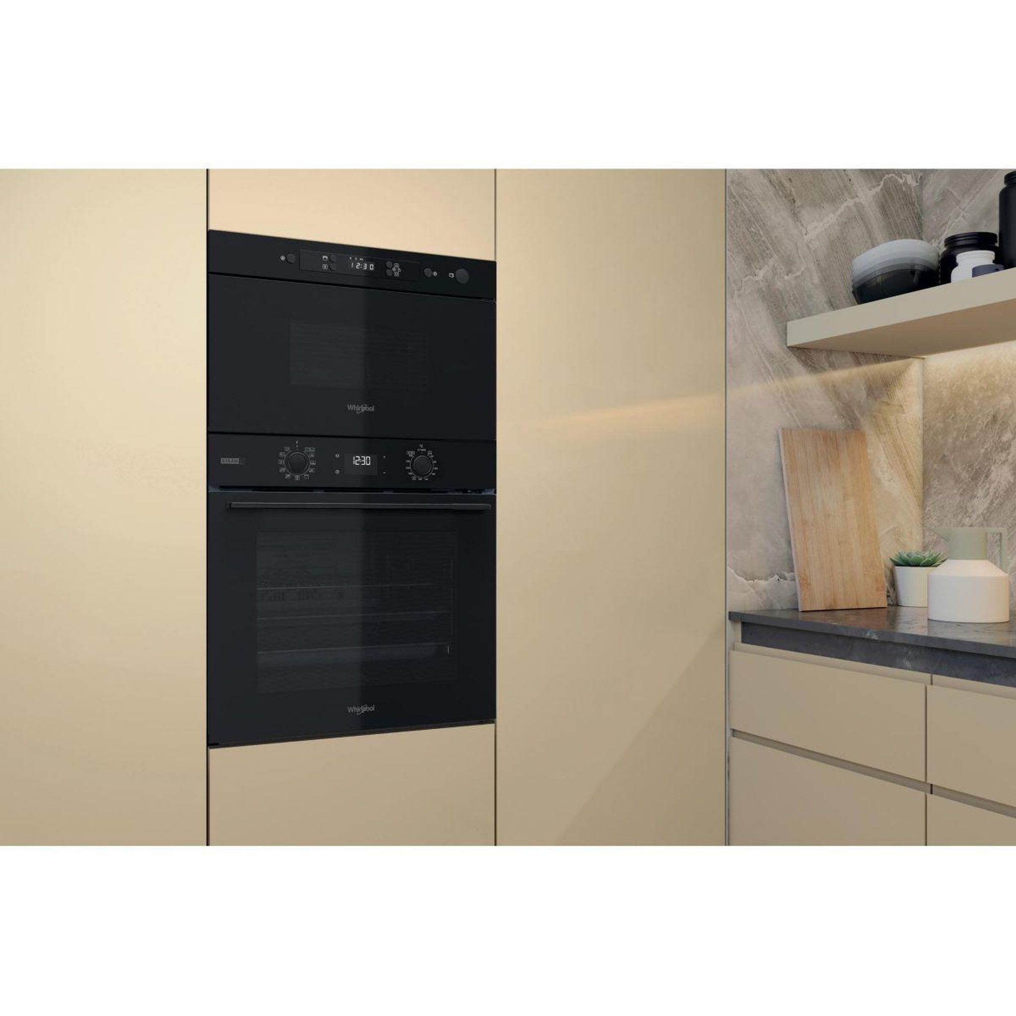Voir la diapositive 5 : Whirlpool Micro ondes encastrable MBNA990B