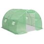 Voir la diapositive 4 : VIDAXL Serre 9 m^2 300x300x200 cm