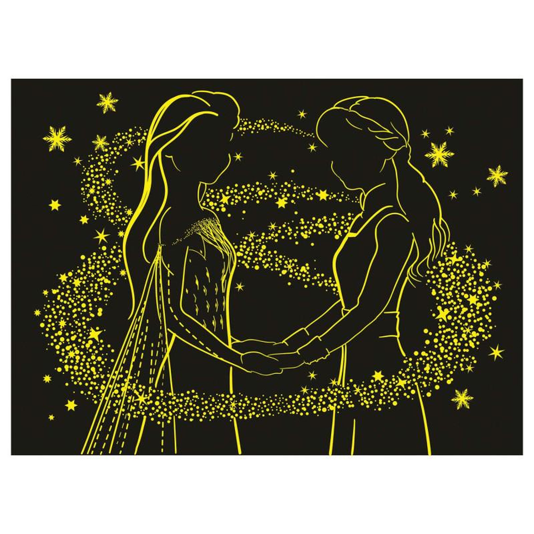 Voir la diapositive 3 : RAVENSBURGER Ravensburger - Disney Frozen Starline - Sisters Forever, 200pcs. XXL 129522