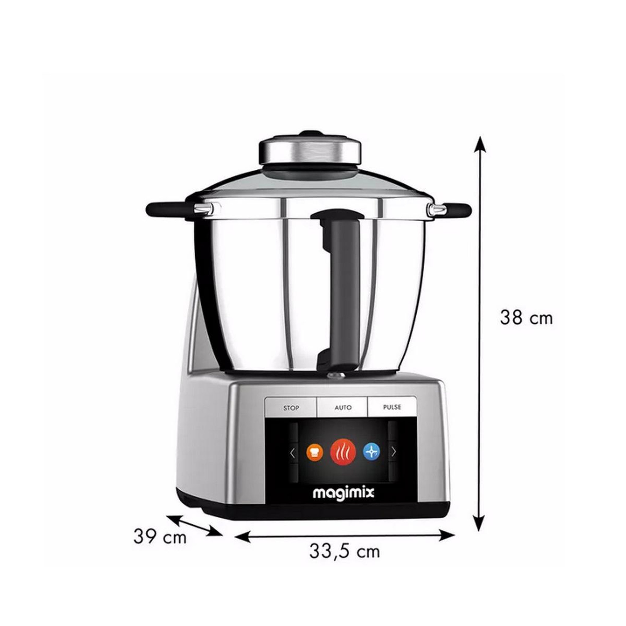 Voir la diapositive 6 : MAGIMIX Robot cuiseur multifonctions 3.5 + 3.6l 1700w - 18913