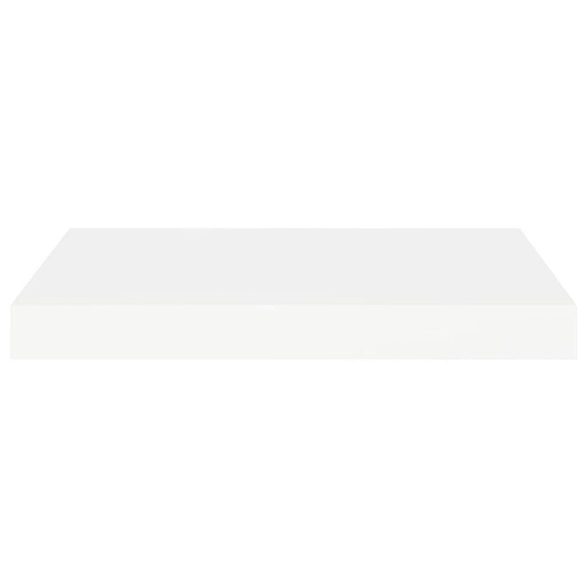 VIDAXL Etageres murales flottantes 2 pcs blanc 40x23x3,8 cm MDF