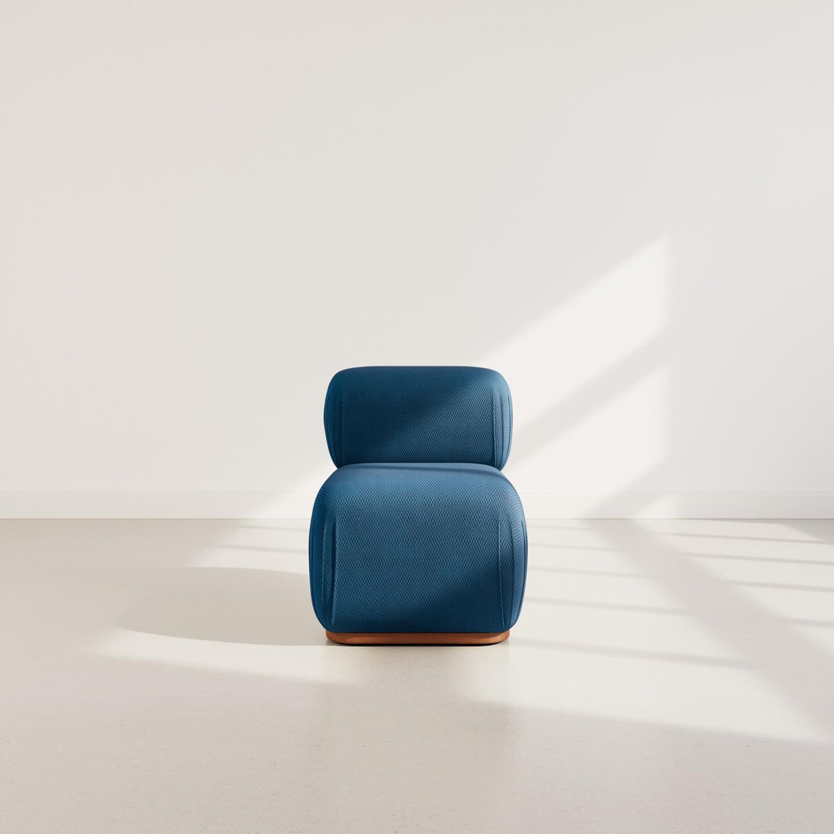 LISA DESIGN Penelope - module d'assise en velours texturé