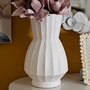 Voir la diapositive 4 : Paris Prix Vase Design  Glint  41cm Blanc