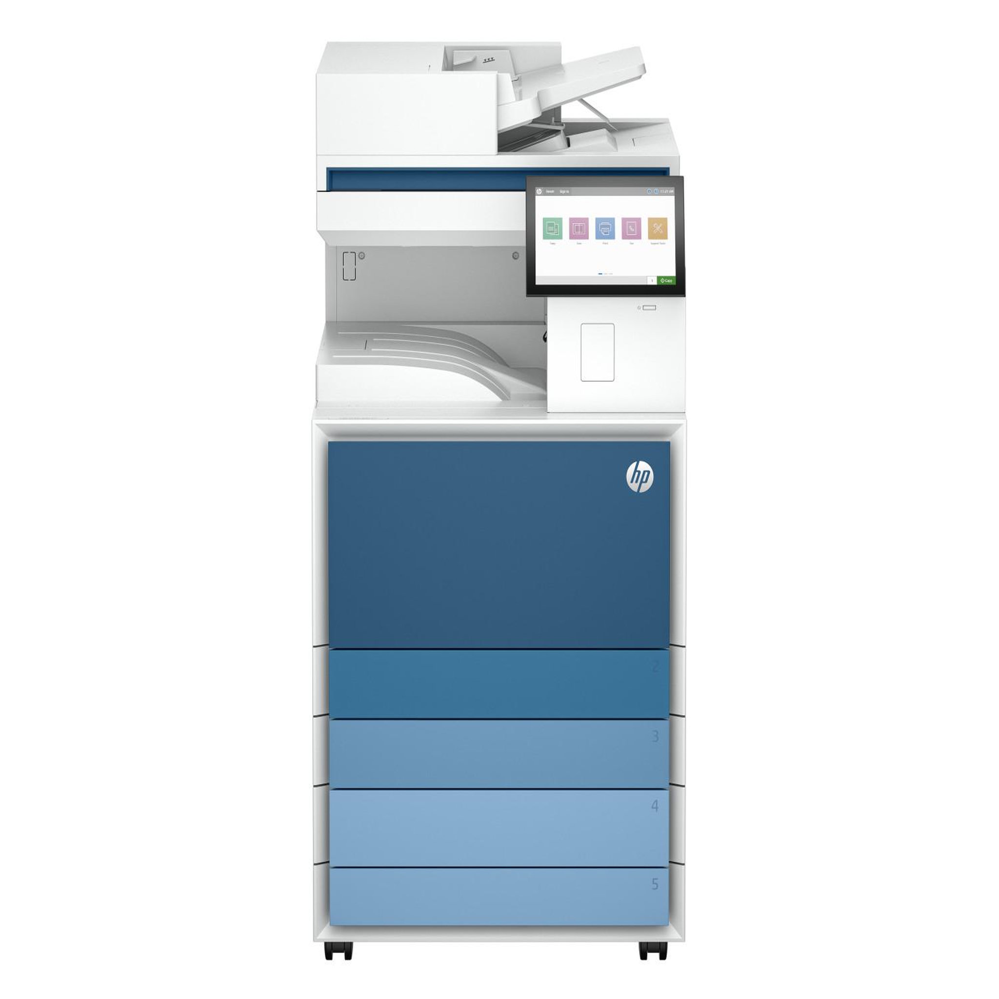 Voir la diapositive 2 : HP Hp laserjet ent mfp 8601dn printer europe - multilingual localization laser a3 70 ppm