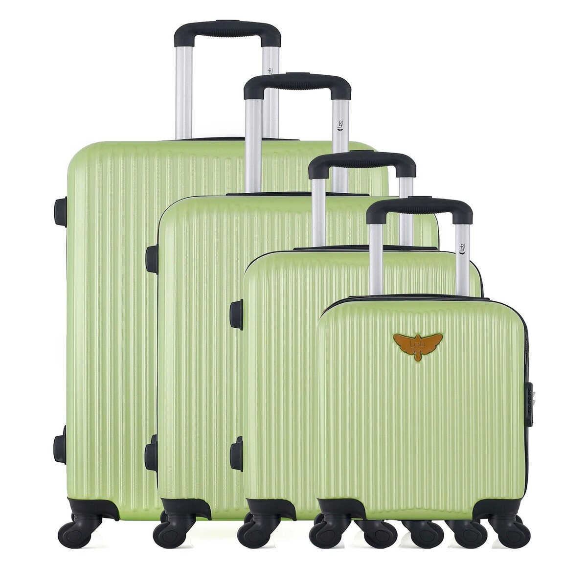 LES P'TITES BOMBES LPB LPB LUGGAGE - Set de 4 Valises AGATA-M 75 cm 4 Roues