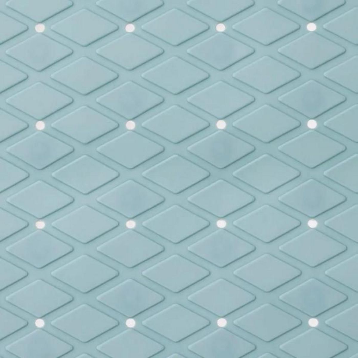 FIVE Fond de Bain PVC  Diamond  35x70cm Bleu Arctique