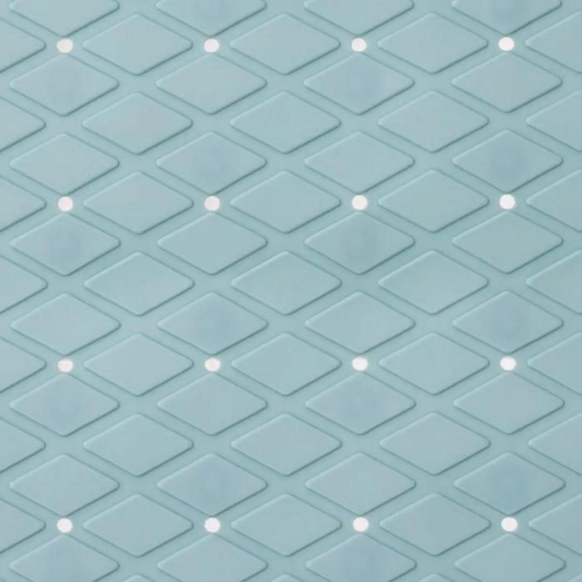 FIVE Fond de Bain PVC  Diamond  35x70cm Bleu Arctique