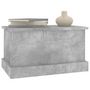 Voir la diapositive 4 : VIDAXL Boîte de rangement gris béton 50x30x28 cm bois d ingénierie