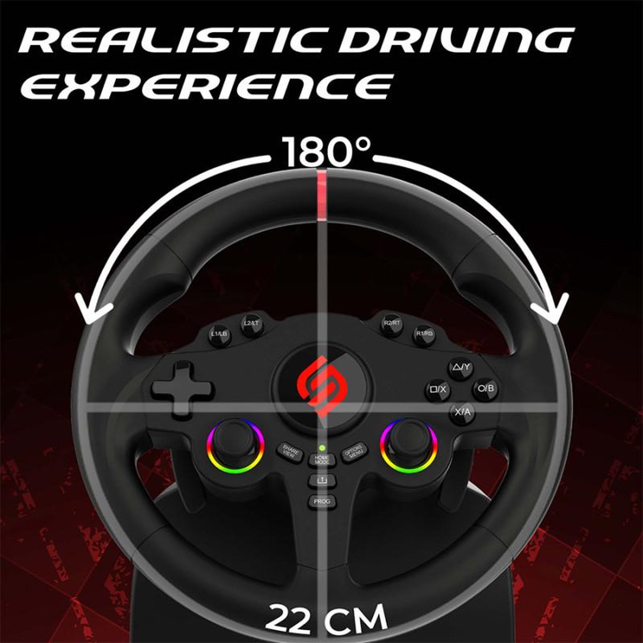 Voir la diapositive 4 : Subsonic 220 rs volant ps4, xbox, switch 2, switch et pc