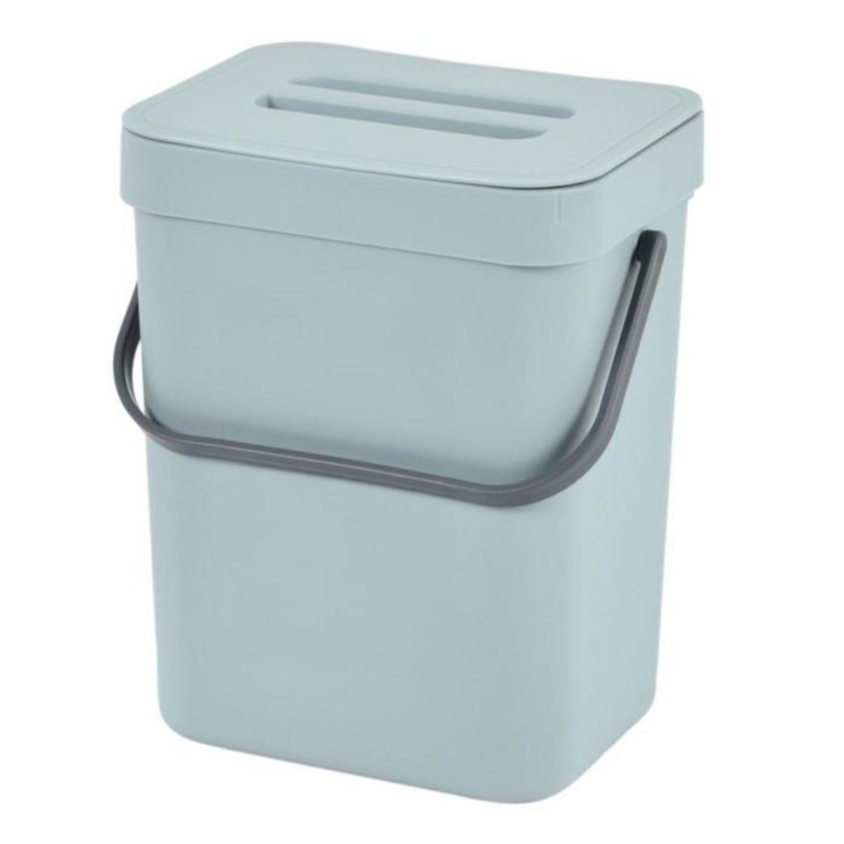 Paris Prix Poubelle de Compost Accrochable  Merle  5L Bleu Givré