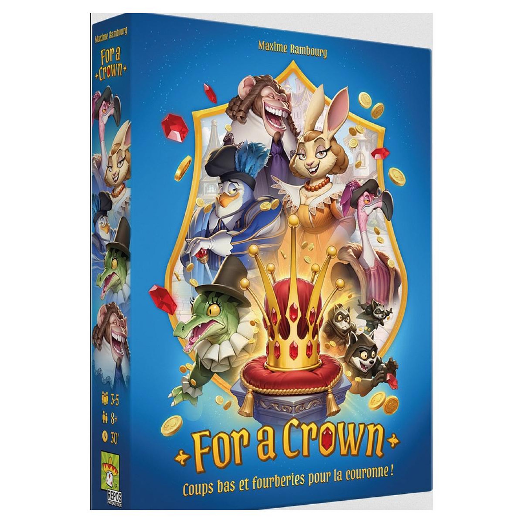 Voir la diapositive 1 : Cocktail Games For a Crown - coups et fourberies