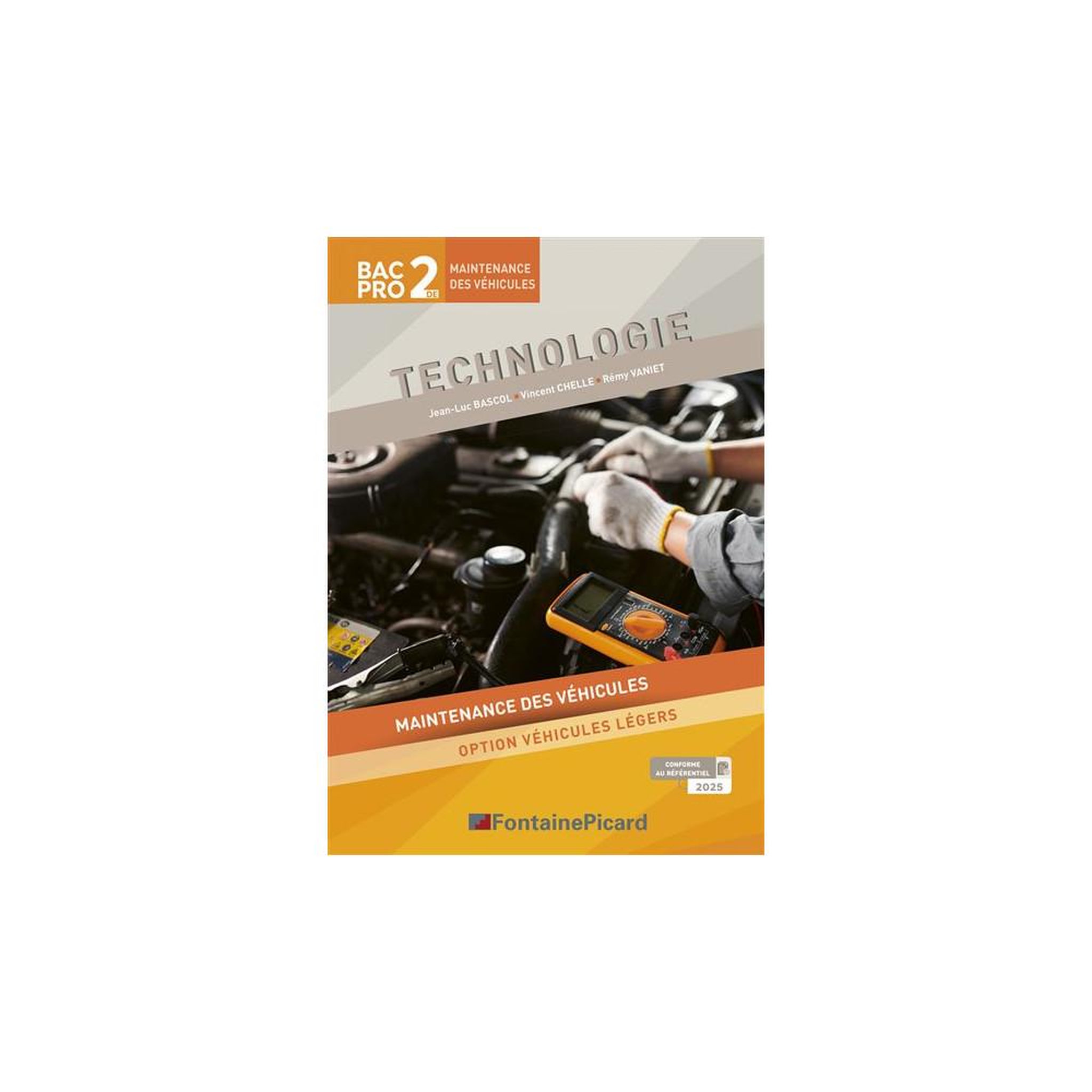 Livre technologie bac pro 2 maintenance des véhicules (véhicules légers) - 16 leçons, exercices et situations de diagnostic