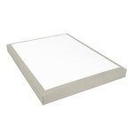 BELLECOUR BELLECOUR LITERIE | Sommier tapissier SISAL | Epaisseur 18 cm | Beige (pieds non inclus). Coloris disponibles : Beige