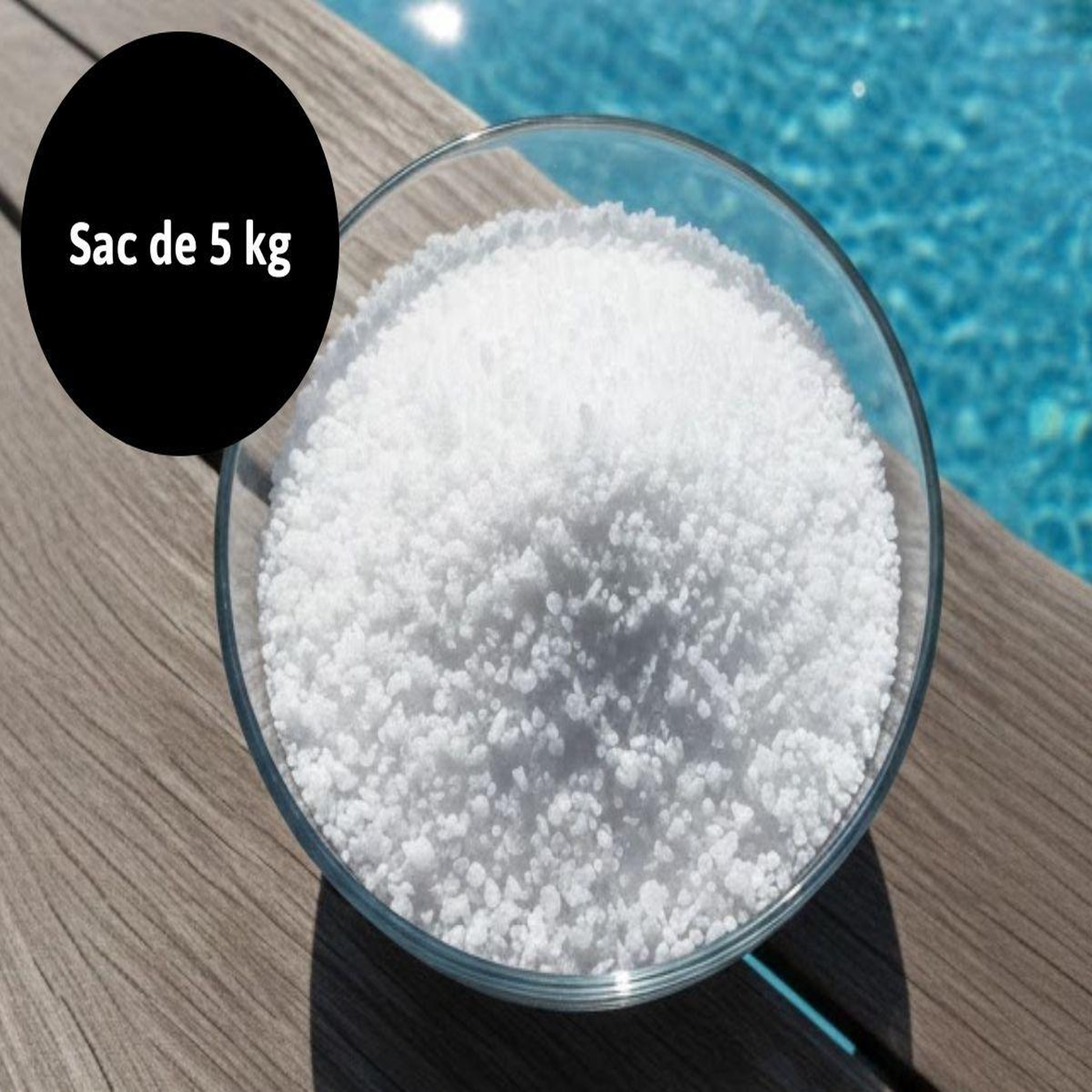Voir la diapositive 2 : AQUAZENDO Sel pour piscine et spa 5 kg - aquazendo