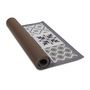 Voir la diapositive 5 : ID MARKET Tapis en vinyle effet carreaux de ciment noir et blanc 66 x 160 cm