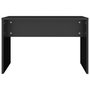 Voir la diapositive 5 : VIDAXL Tabouret de toilette Noir 70x35x45 cm Bois d ingénierie