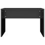 Voir la diapositive 5 : VIDAXL Tabouret de toilette Noir 70x35x45 cm Bois d ingénierie