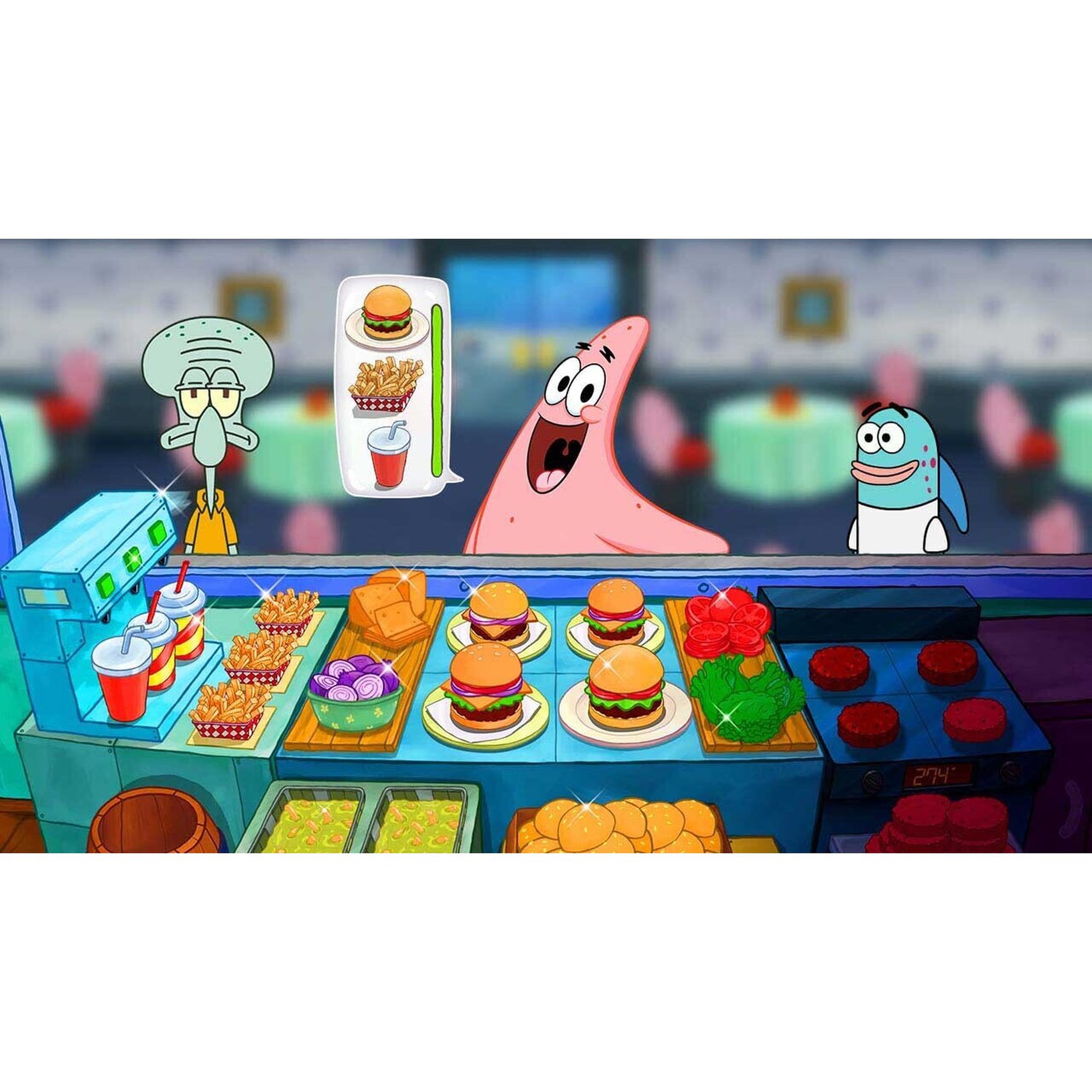 Voir la diapositive 2 : Bob l'éponge : Cuisine en Folie Nintendo Switch