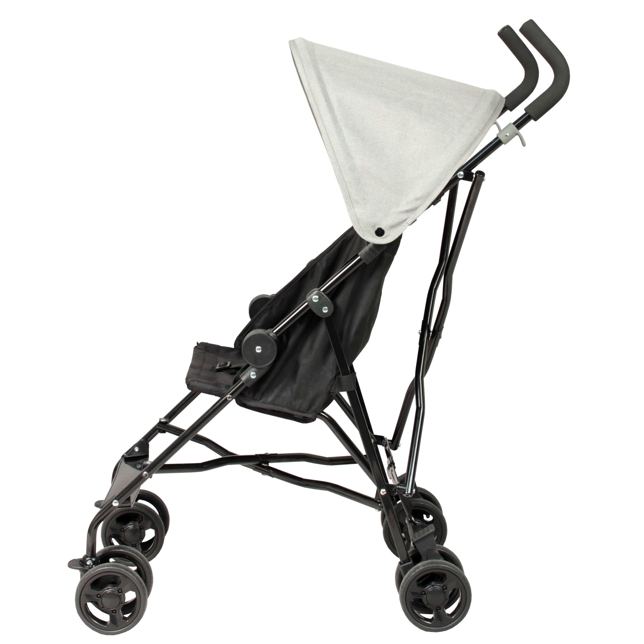 Voir la diapositive 2 : LOOPING Looping Poussette Canne Fixe avec Canopy | Black Chiné
