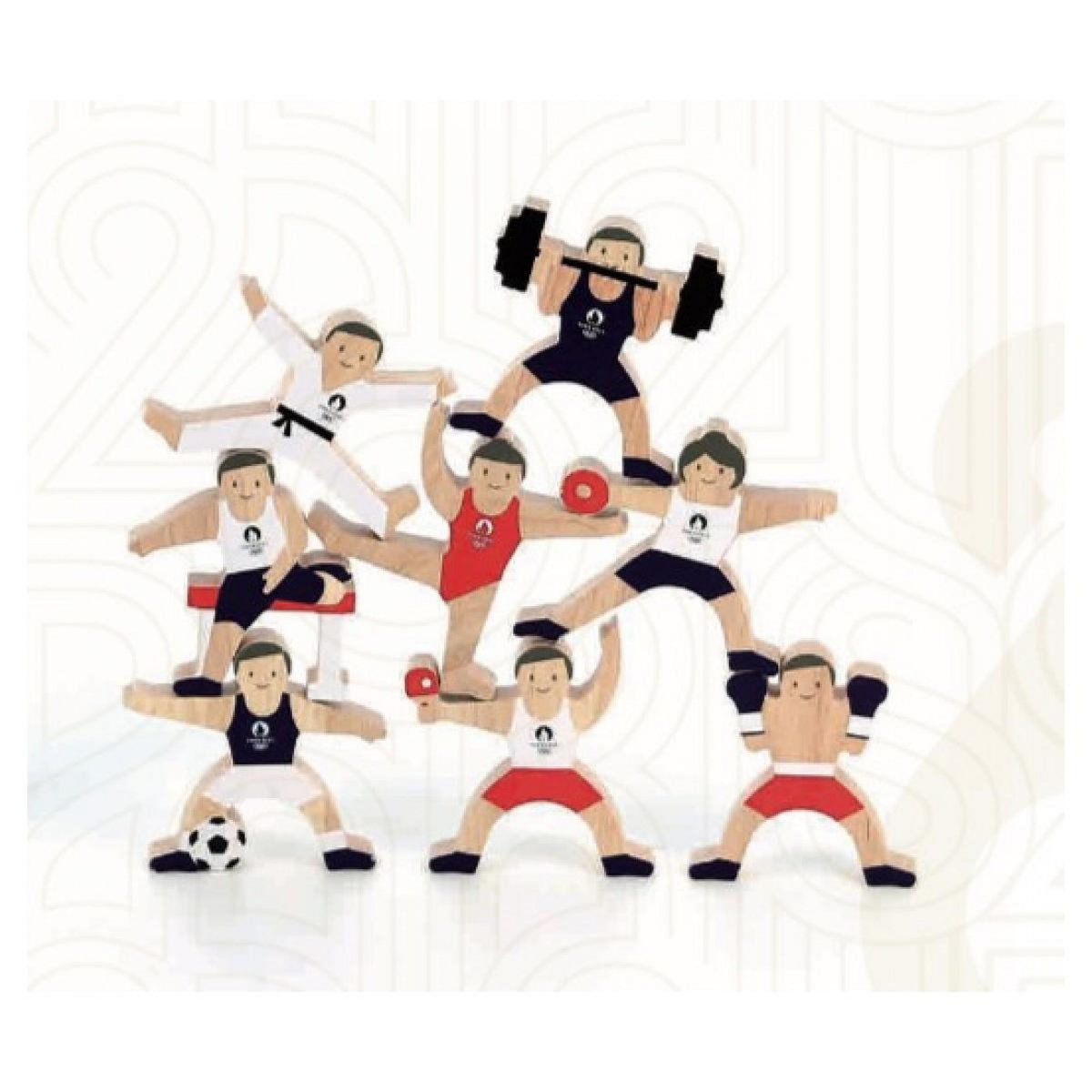 Vilac Jeu d equilibre athletes JO 2024