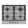 Voir la diapositive 1 : BOSCH Plaque de cuisson gaz 60cm 4 feux 7500w - PCP6A5I90
