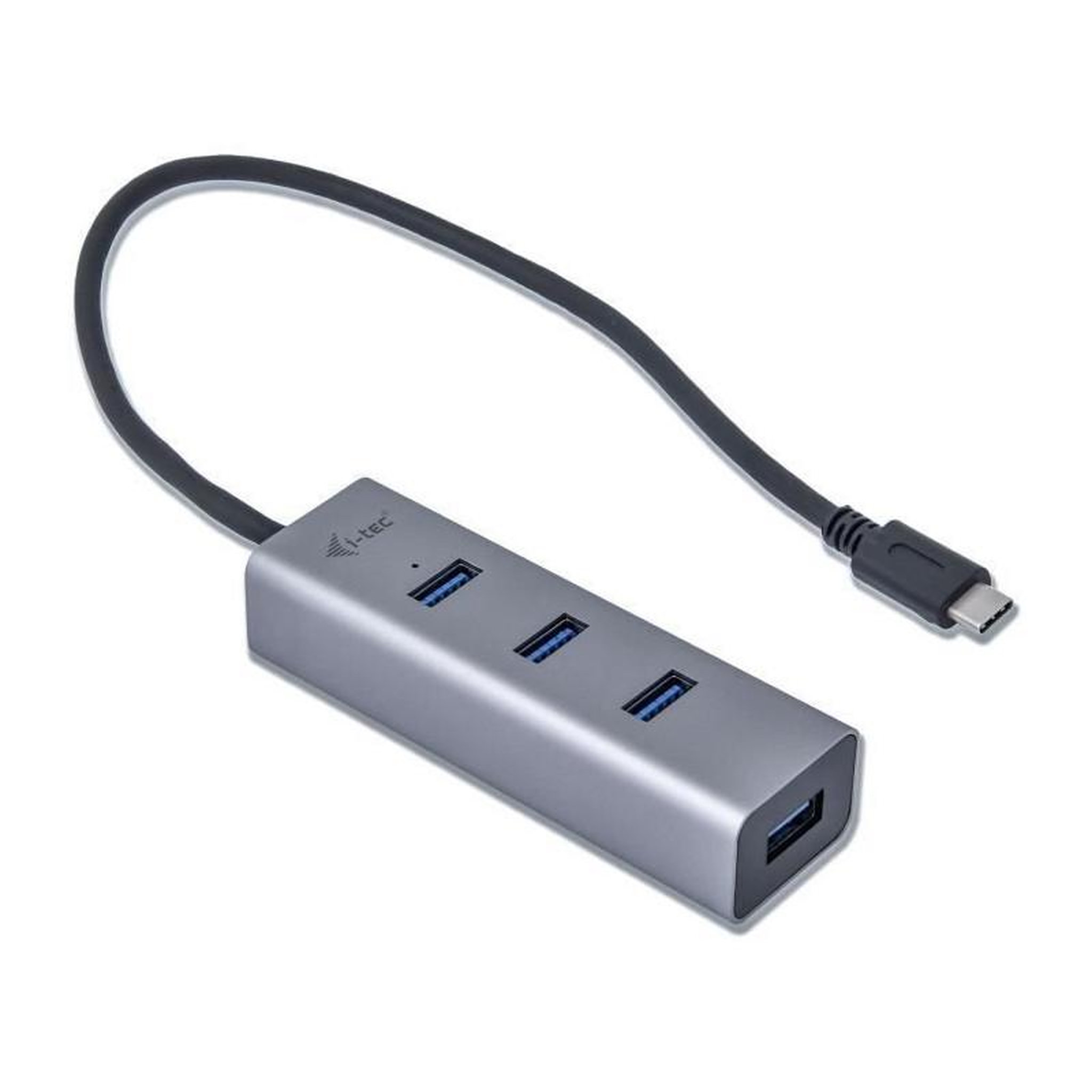 Voir la diapositive 2 : I-TEC i-tec - USB-C Metal 4-Port USB HUB